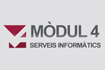 Logotipo de Modul4: Consultor asociado a gsBase para desarrollar, crear, diseñar aplicaciones y software de gestión a medida ERP, CRM, SGA, PDM, etc.